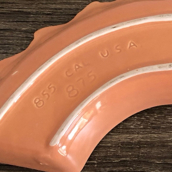 Vtg California Pottery MCM Serving Dishes - Picture 6 of 12